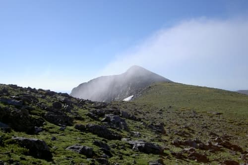 The approach to Culebra Peak