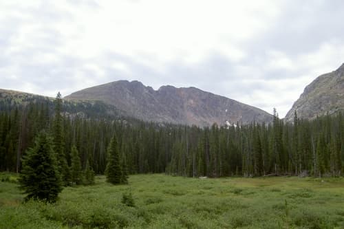 Mount Neva from the North side