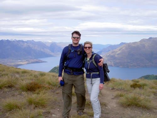 Ben Lomond saddle down to Queenstown and Lake Wakatipu