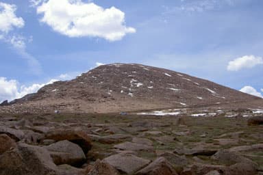 Pikes Peak, the final switchbacks in sight