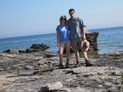 Bruce Trail near Overhanging Point