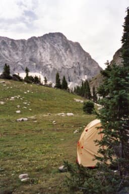 Capitol Peak as seen from Capitol Lake