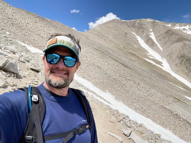 Mount Princeton from below the summit